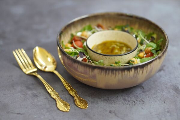 Vinaigrette au miel : recette facile pour salade, chèvre chaud et crudités